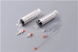 Nemoto Dual Ditembak CT Syringe 200ml/200ml